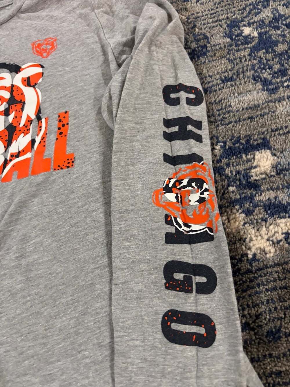 Da’Bears! NFL Chicago Bears Long Sleeve T-Shirt youth 10/12